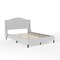 Martha Stewart Amelia Full Upholstered Platform Bed w/Curved Headboard and Cushioned Siderails, Wood Slat, Gray TW-3WDB02B-F-GY-MS - alternate 7